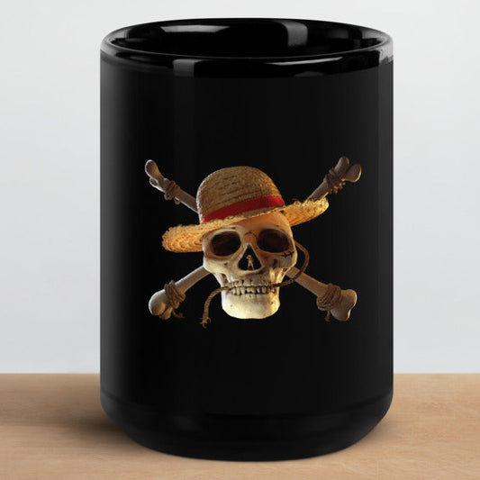 DARTFYT® One Piece | Skull — Tasse Céramique Collector — Vue principale | Streetwear Premium Collection One Piece