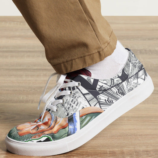DARTFYT® One Piece | Zoro — Sneakers Unisex Collector — Vue principale | Streetwear Premium Collection One Piece