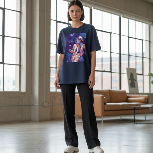 DARTFYT® Smooth Criminal — T-shirt Enfant Collector — Vue principale | Streetwear Premium Collection Michael Jackson