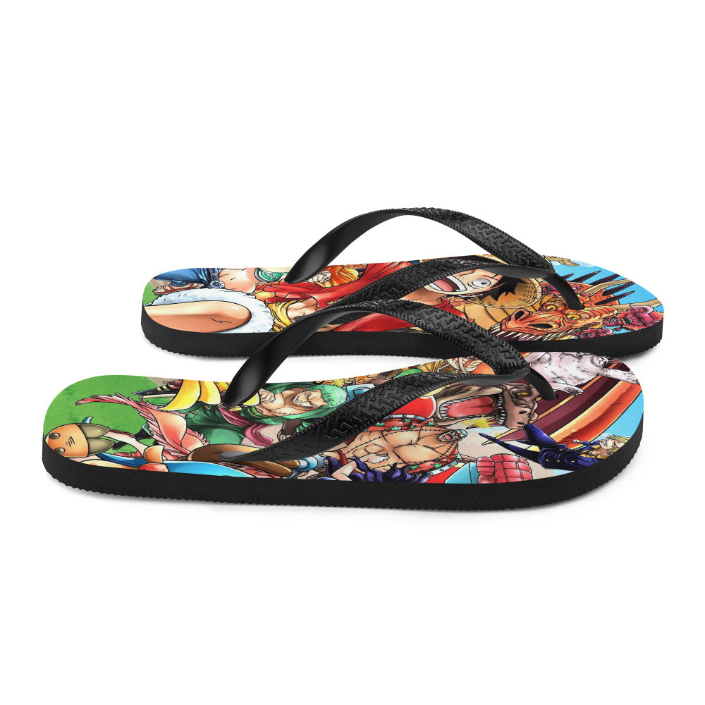 One Piece | Captain Crew — Collector Unisex Flip-Flops