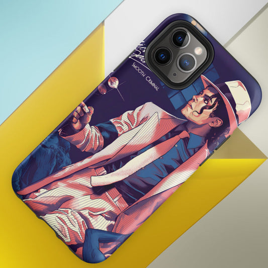 DARTFYT® Smooth Criminal — Coque iPhone Collector — Détail | Streetwear Premium Collection Michael Jackson