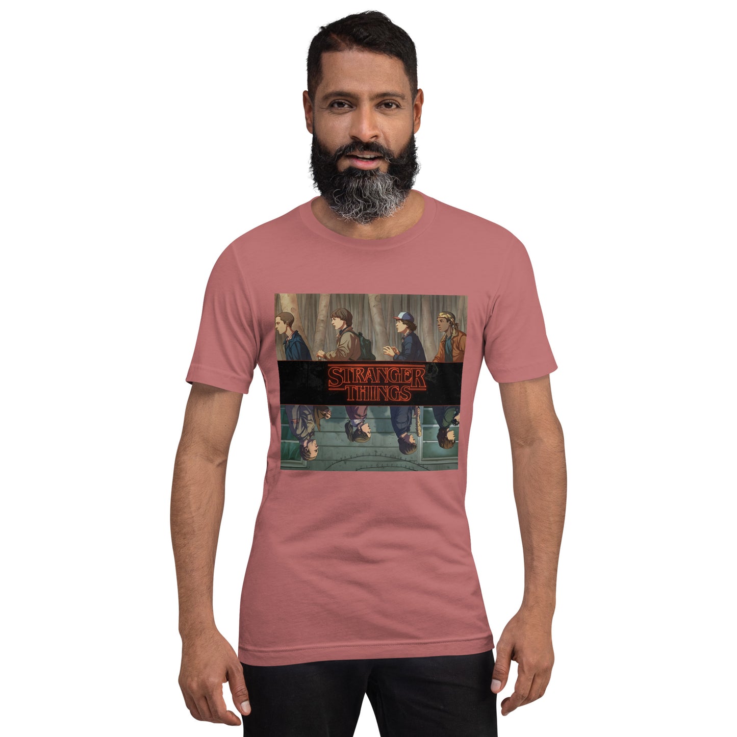 T-shirt homme Stranger Things – look fan culture pop