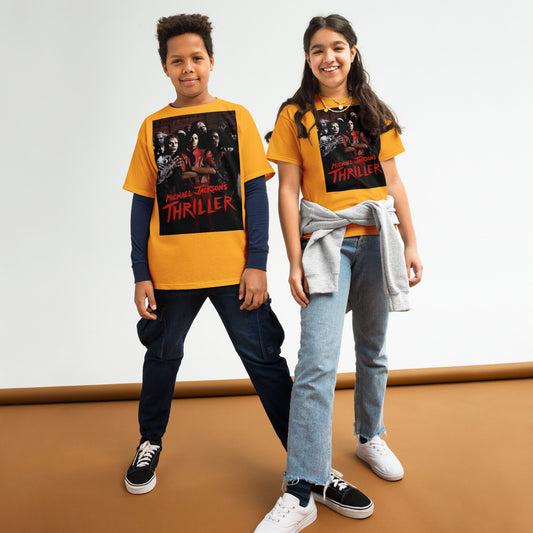 DARTFYT® Thriller — T-shirt Enfant Artwork Collector — Vue principale | Streetwear Premium Collection Michael Jackson