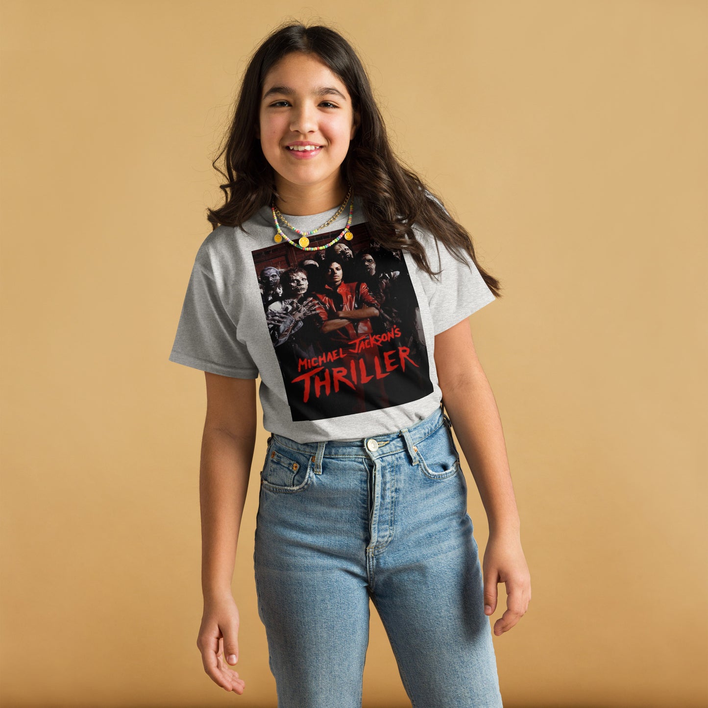 T-shirt Enfant Michael Jackson Thriller – Artwork Iconique Exclusif