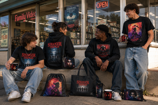 Collection Stranger Things DARTFYT® – T-shirts, hoodies, mugs et accessoires fan merch Hawkins