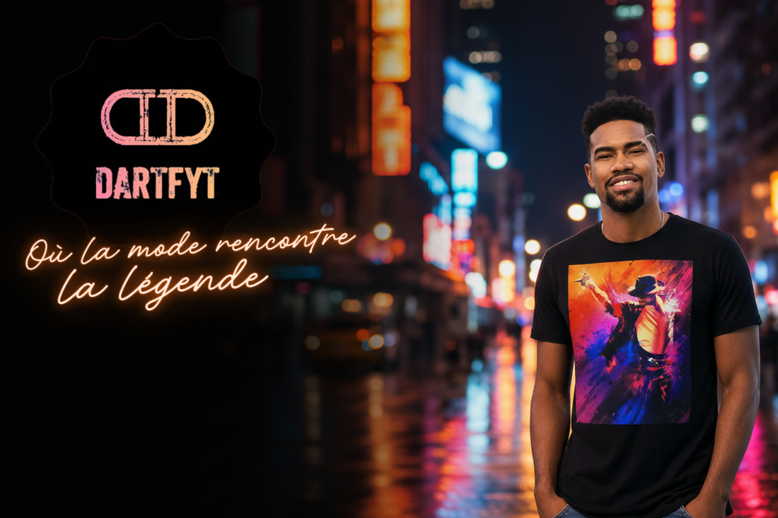 Collection Michael Jackson DARTFYT® 2026 — Pièces collector après le biopic MJ — streetwear King of Pop Europe