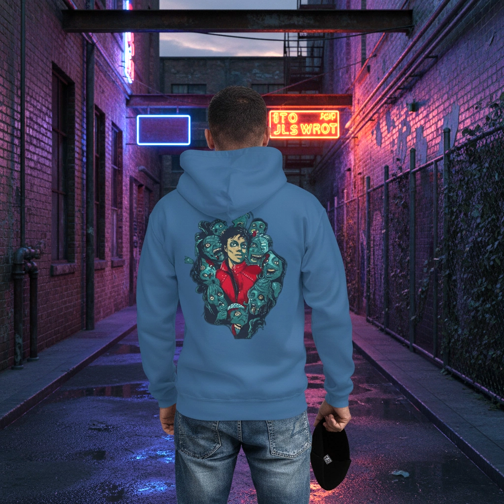 Look Michael Jackson complet 2026 — Hoodie, t-shirt et sneakers collector DARTFYT® inspirés du biopic MJ