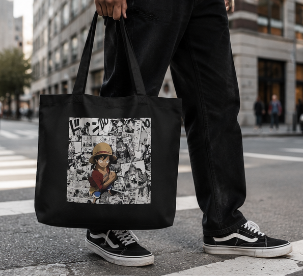 One Piece | Straw Hat Crew — Organic Collector Tote Bag