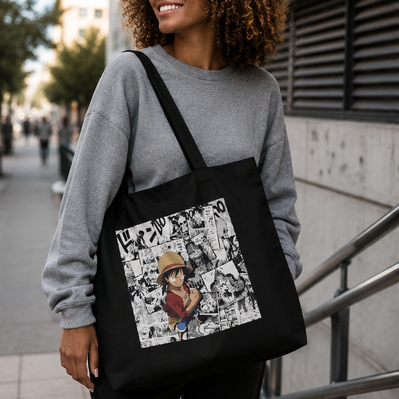 One Piece | Straw Hat Crew — Organic Collector Tote Bag