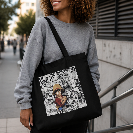 One Piece | Straw Hat Crew — Organic Collector Tote Bag