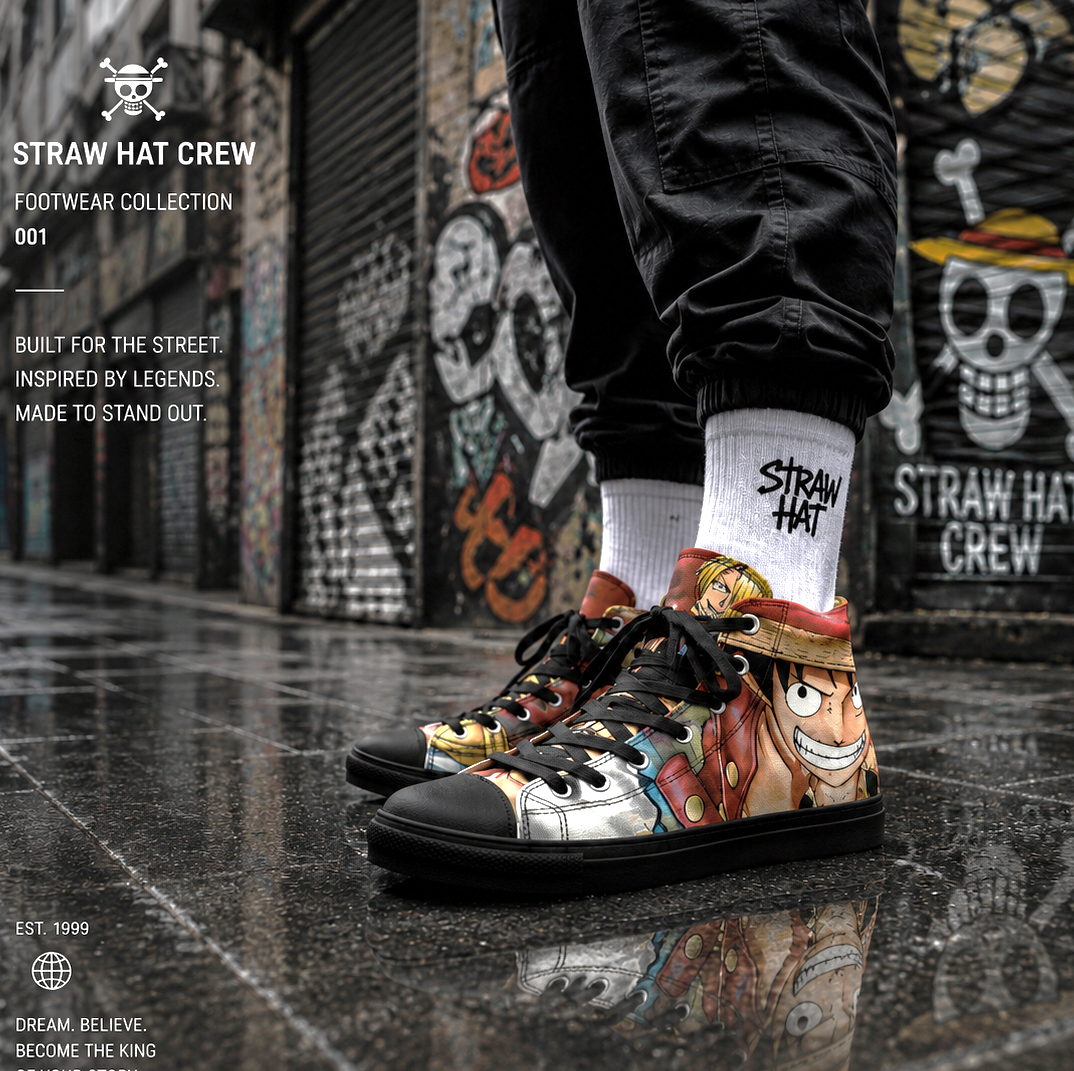 One Piece | Monkey D. Luffy — Women's Collector Sneakers