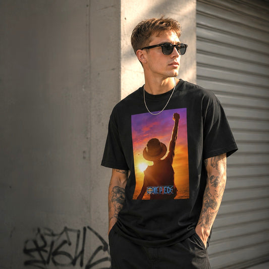 One Piece | Luffy Sunset — T-shirt Collector