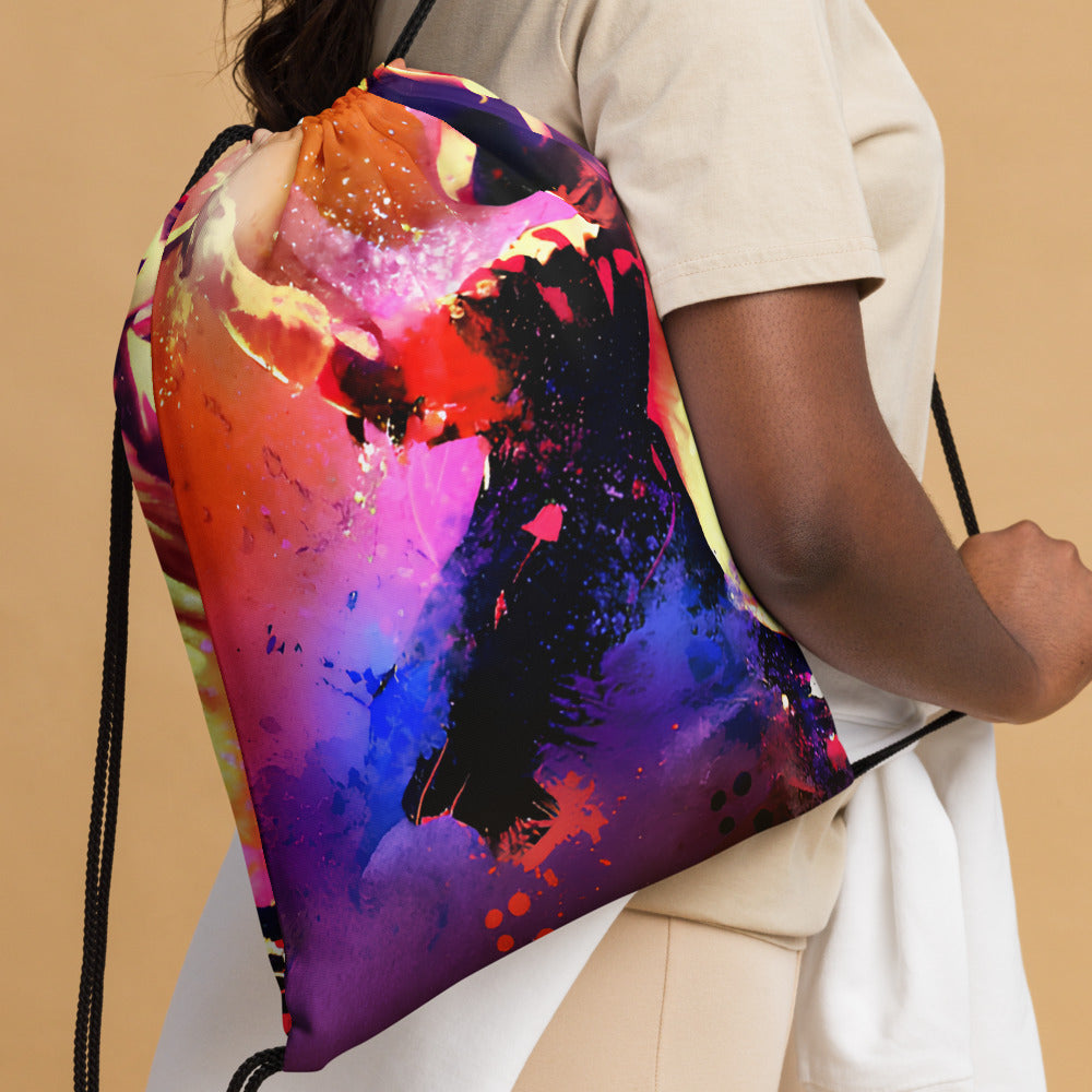 King of Pop Neon — Collector Drawstring Bag