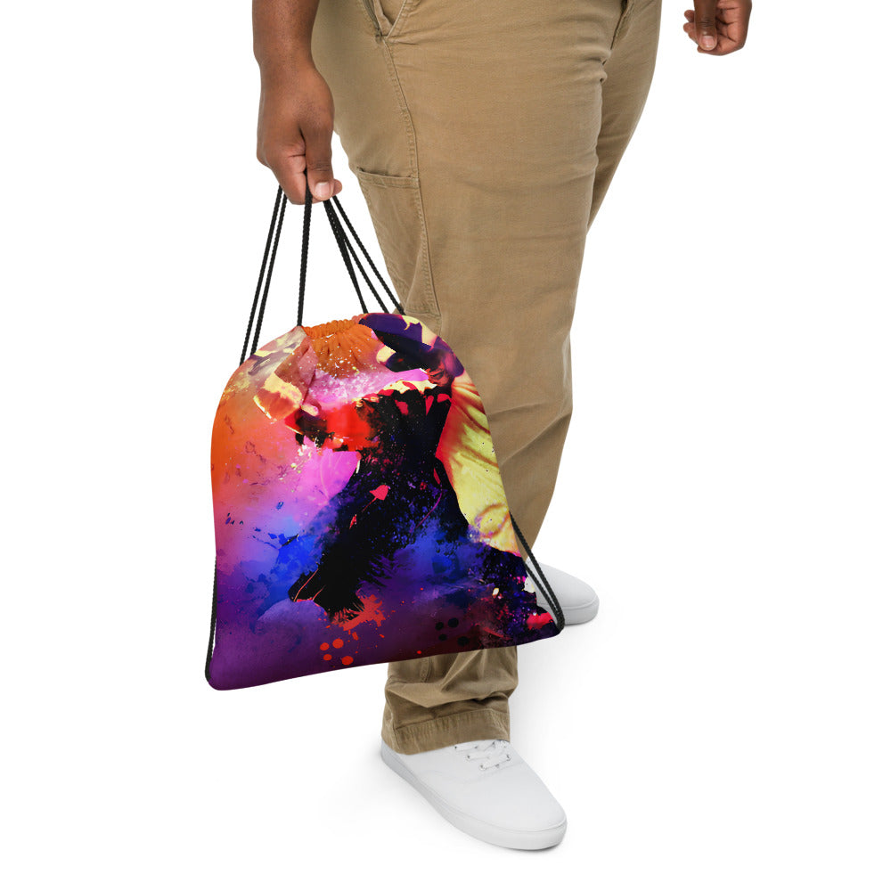 King of Pop Neon — Collector Drawstring Bag