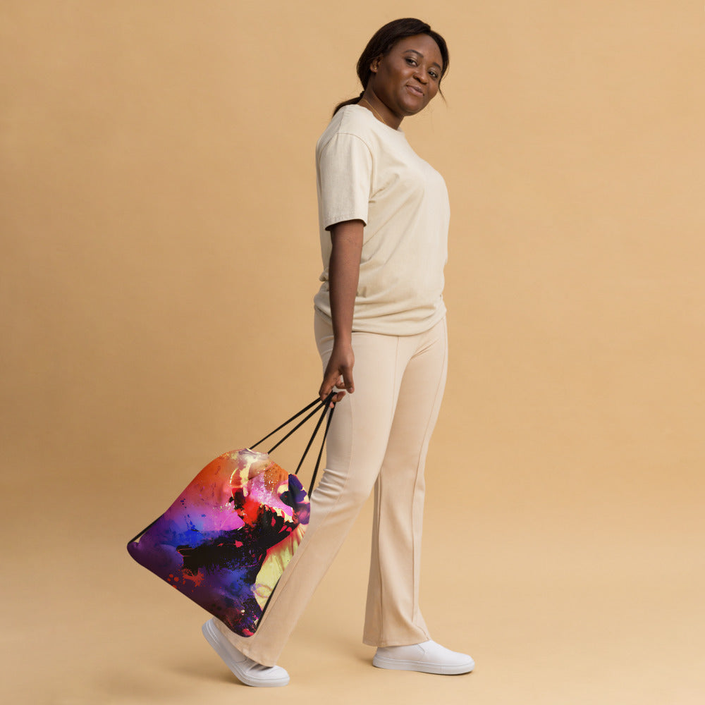 King of Pop Neon — Collector Drawstring Bag