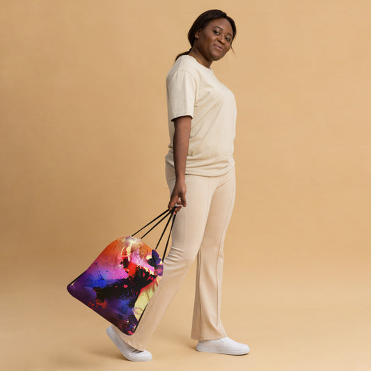 King of Pop Neon — Collector Drawstring Bag
