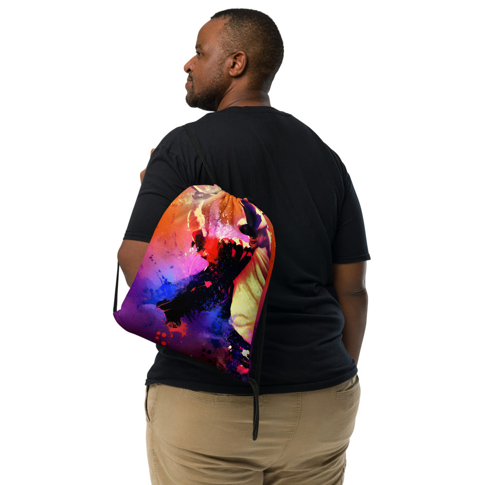 King of Pop Neon — Collector Drawstring Bag