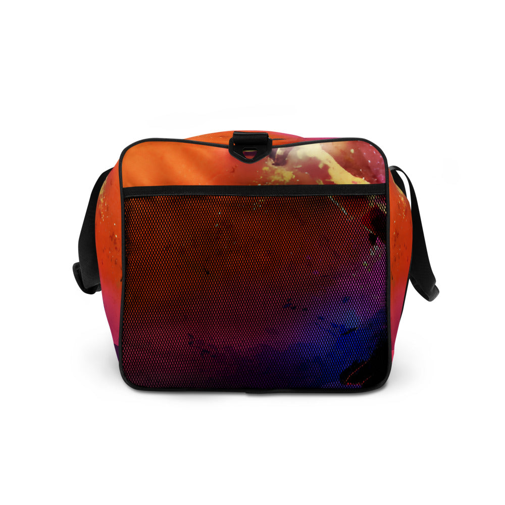 Bolsa de viagem Michael Jackson neon estilo streetwear vintage com design colorido inspirado em anime e manga, ideal para.