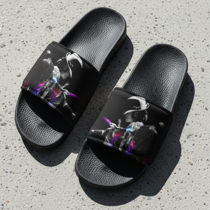 BILLIE JEAN Slides — Concrete Daylight DARTFYT®