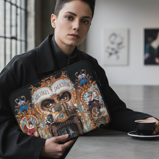 Dangerous Laptop Sleeve — DARTFYT® Editorial Mockup