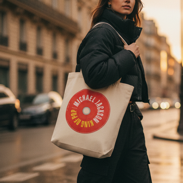 DARTFYT® — MJ Tote Bag Editorial Paris Street
