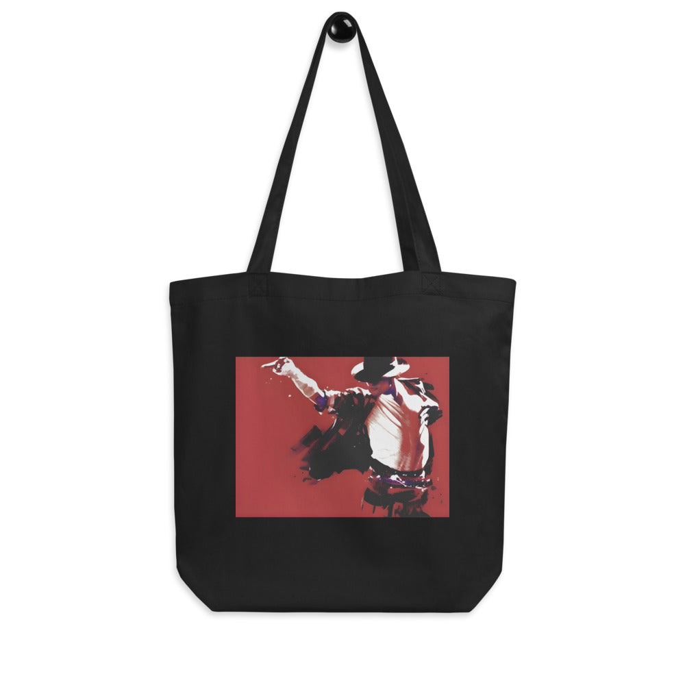 Michael Jackson Red King Eco Tote Bag – Organic Cotton Collector King of Pop Edition