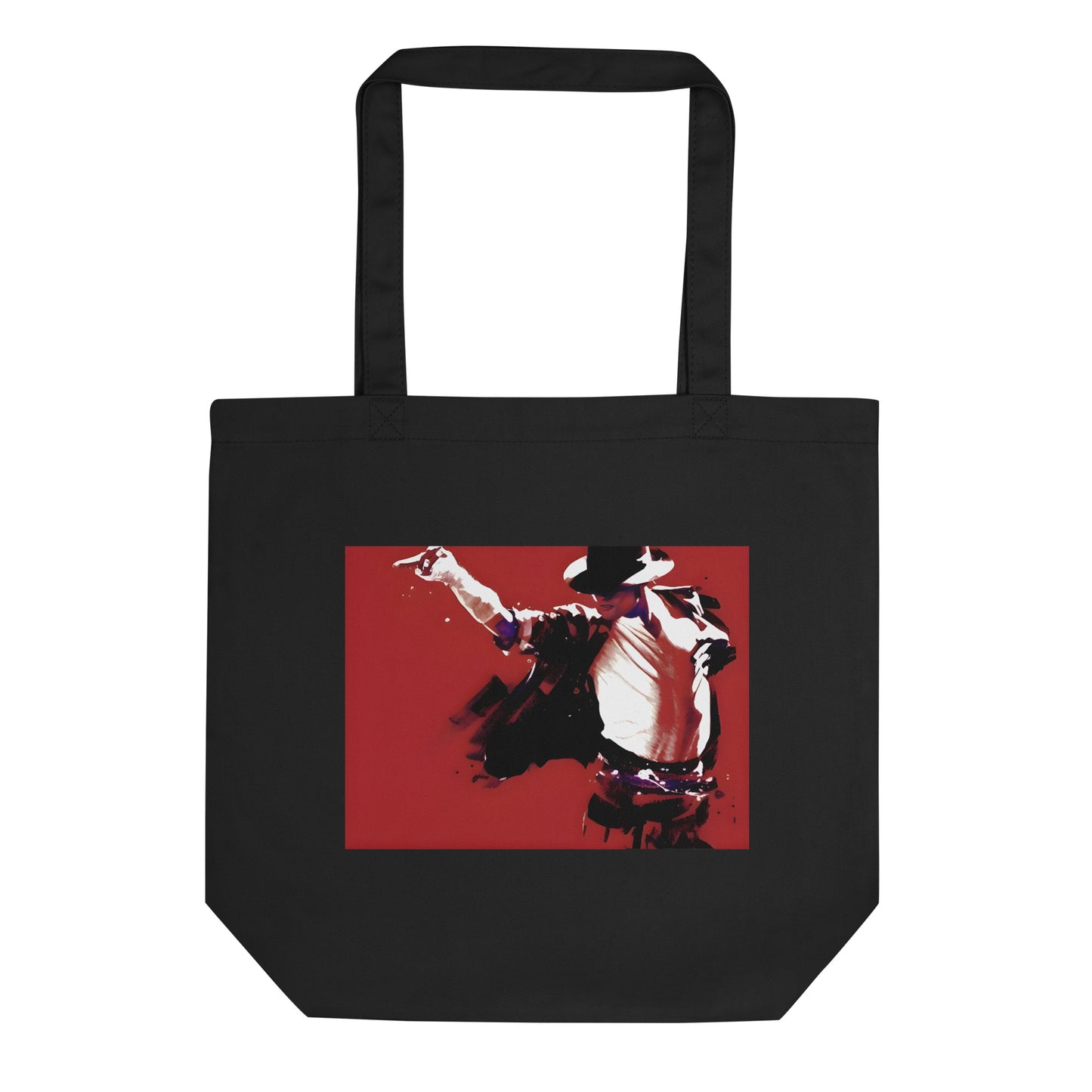 Michael Jackson Red King Eco Tote Bag – Organic Cotton Collector King of Pop Edition