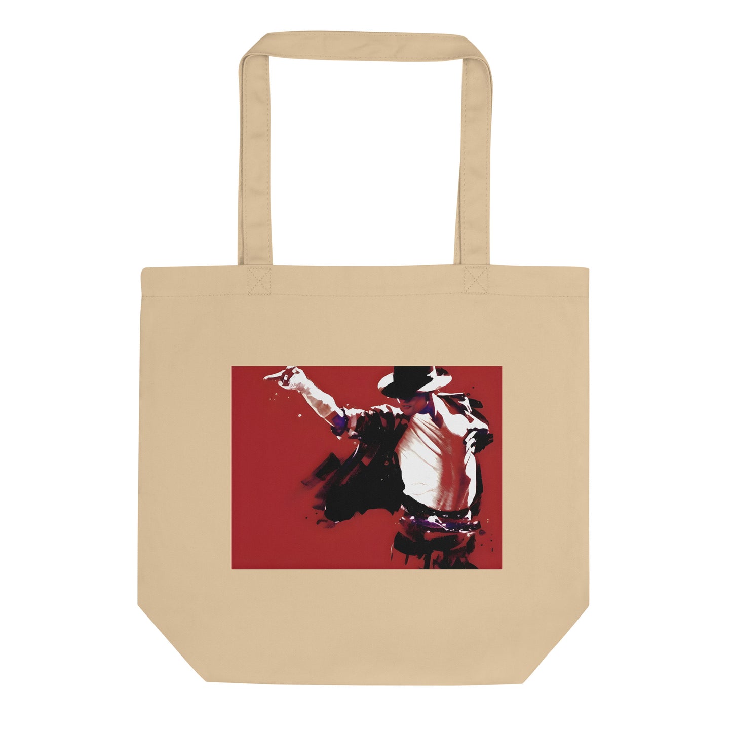 Michael Jackson Red King Eco Tote Bag – Organic Cotton Collector King of Pop Edition