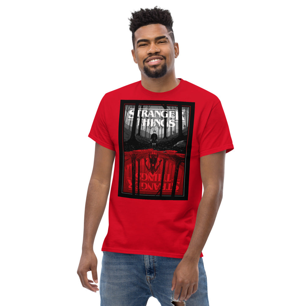 T-shirt Stranger Things porté – look fan culture pop Netflix