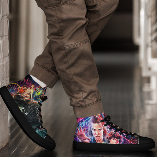 DARTFYT® Eleven — Sneakers High-Top Collector — Détail | Streetwear Premium