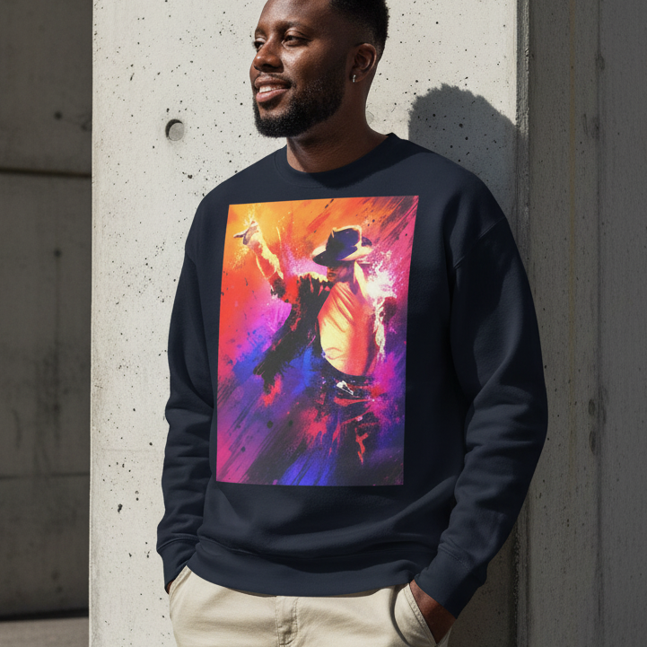 MJ NÉON Sweatshirt — Editorial Brutalista DARTFYT®