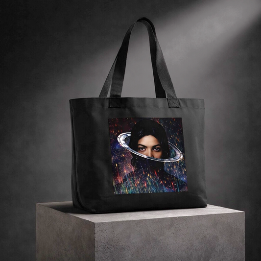 Michael Jackson Off The Wall Tote Bag – Pop Art Denim Collector King of Pop Edition