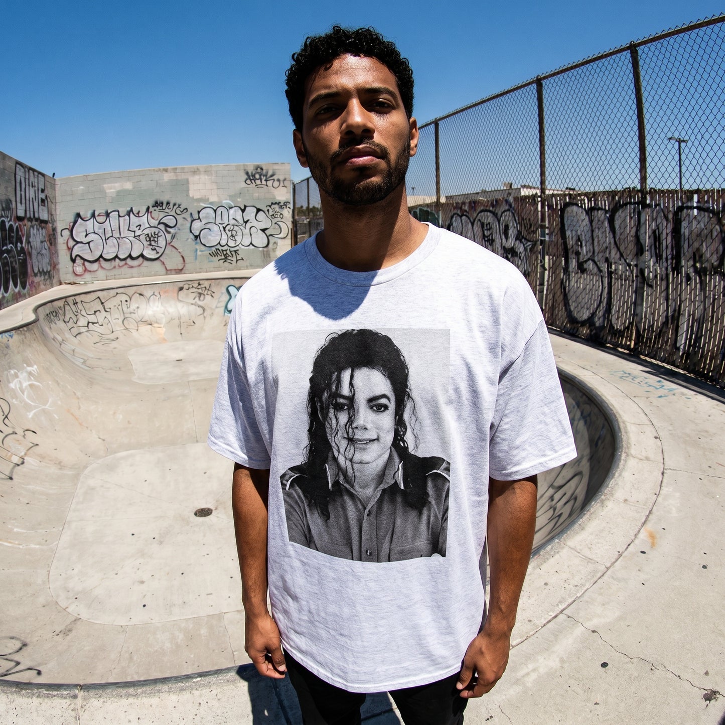 Michael Jackson Dangerous T-Shirt – Editorial Portrait Collector Streetwear Edition