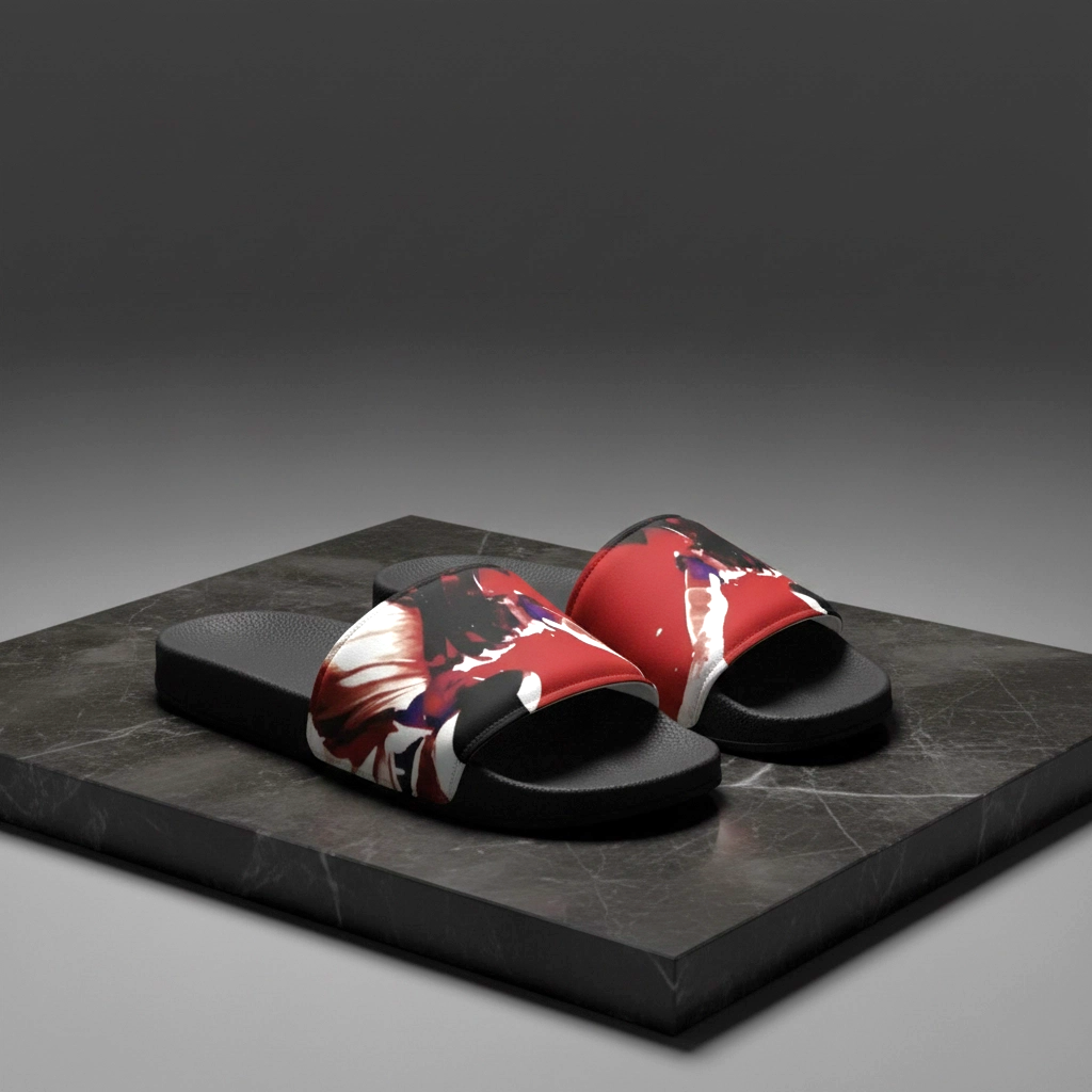 Michael Jackson Red King Slides – Premium Collector King of Pop Edition