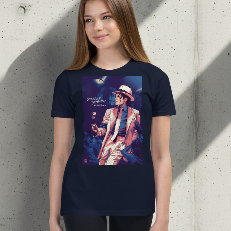 Smooth Criminal Tee Enfant — Brutalist Concrete Editorial | DARTFYT®