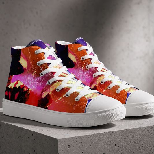 King of Pop High-Tops — Sneakers Collector Néon