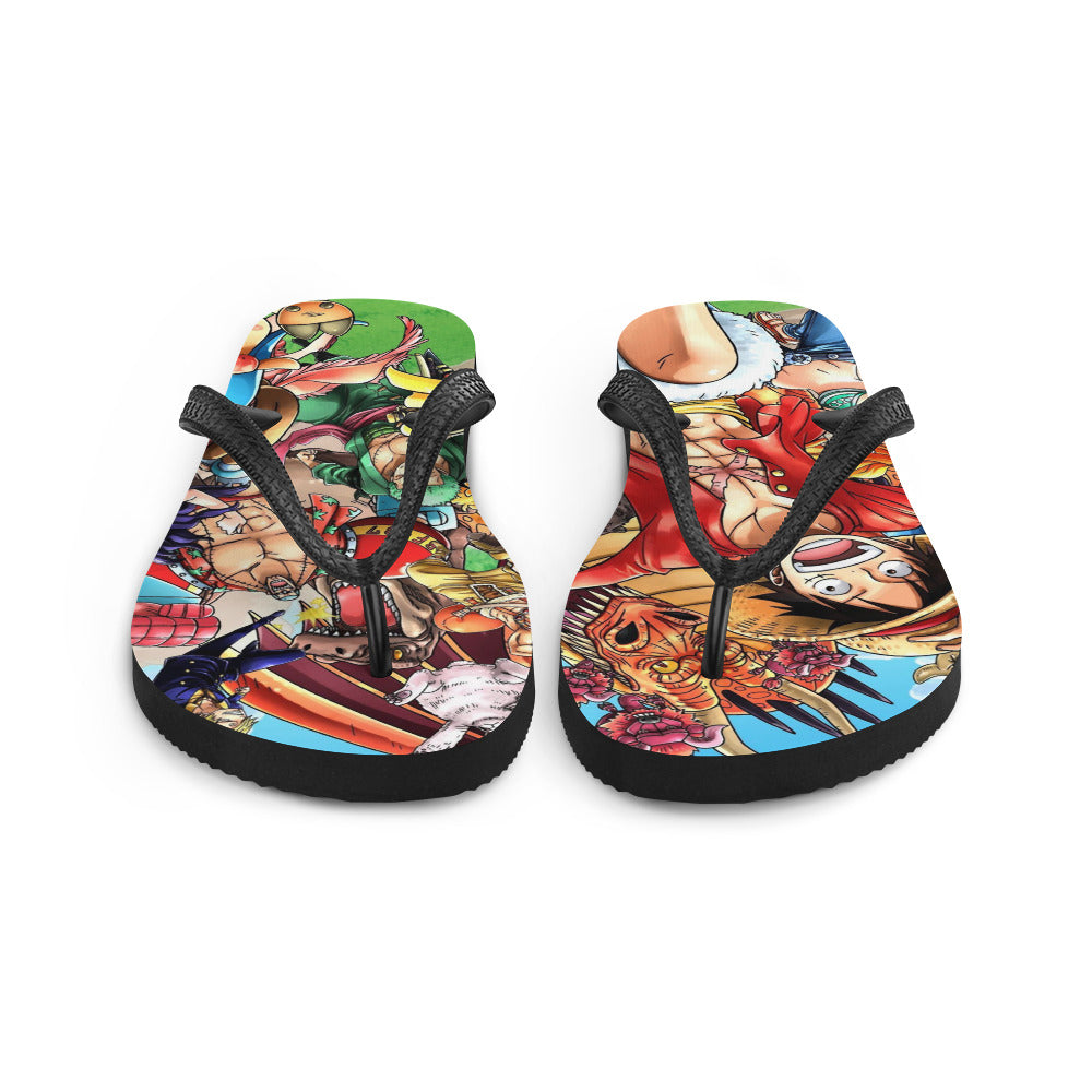 One Piece | Captain Crew — Collector Unisex Flip-Flops