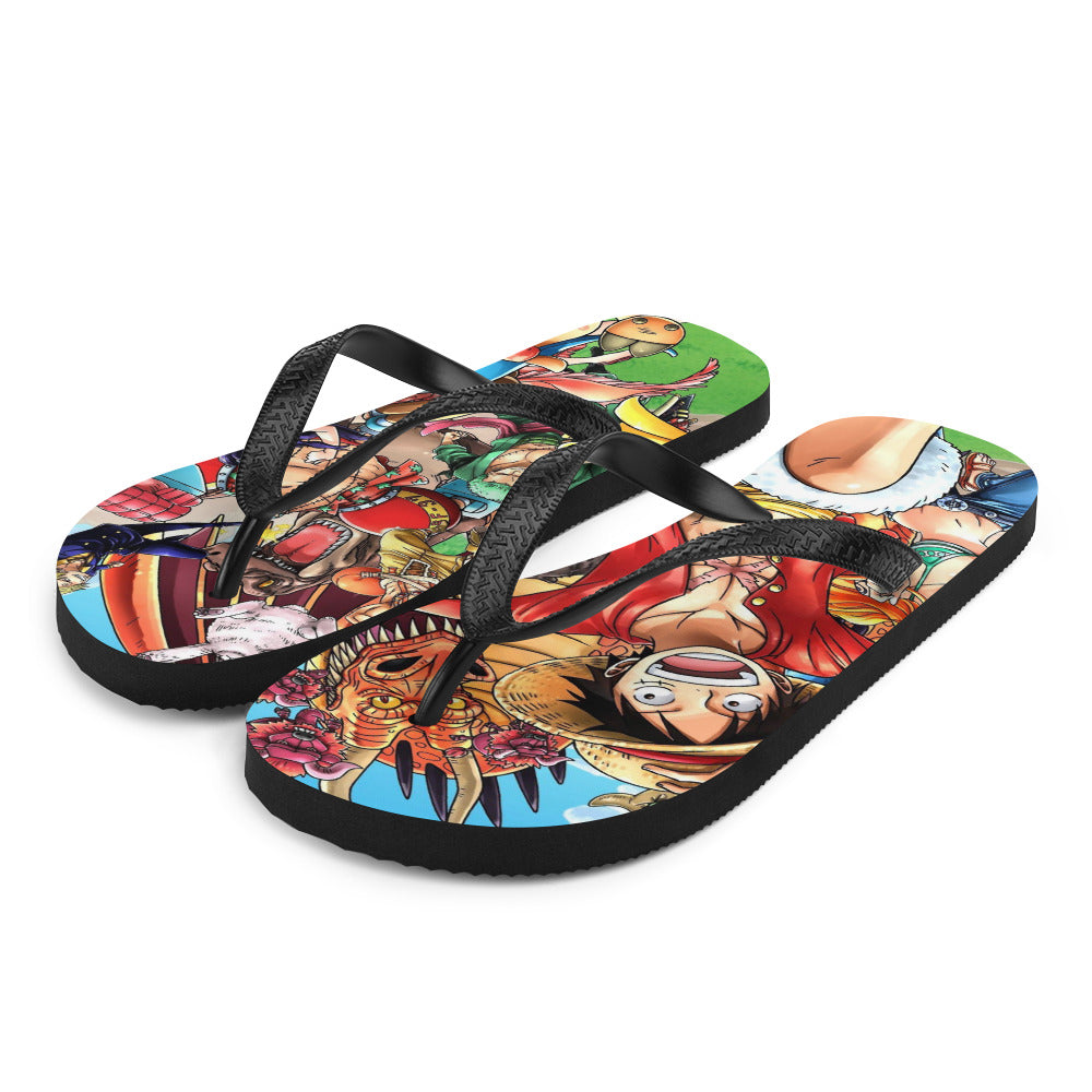 One Piece | Captain Crew — Collector Unisex Flip-Flops