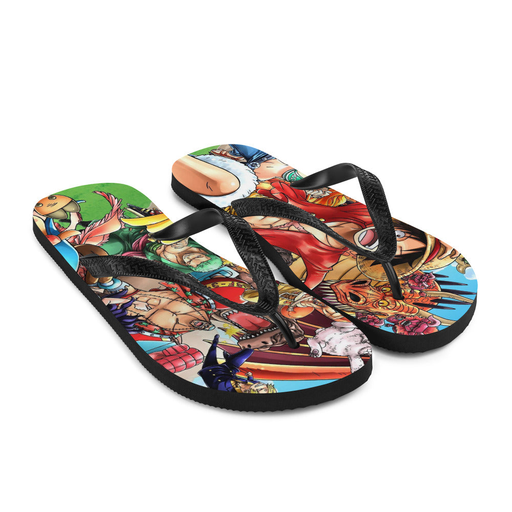 One Piece | Captain Crew — Collector Unisex Flip-Flops