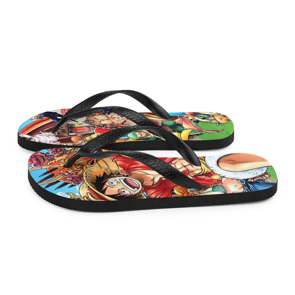 One Piece | Captain Crew — Collector Unisex Flip-Flops