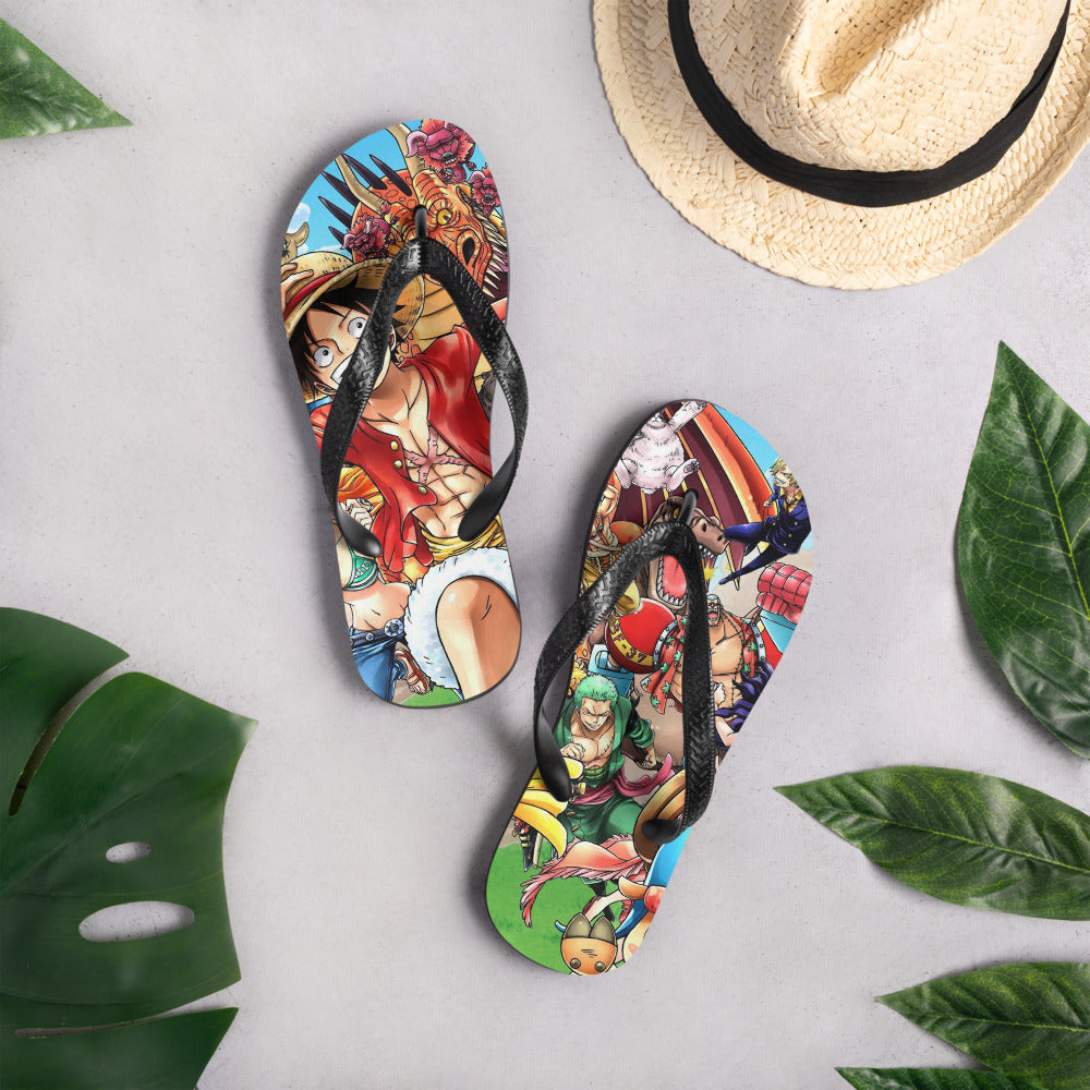 One Piece | Captain Crew — Collector Unisex Flip-Flops