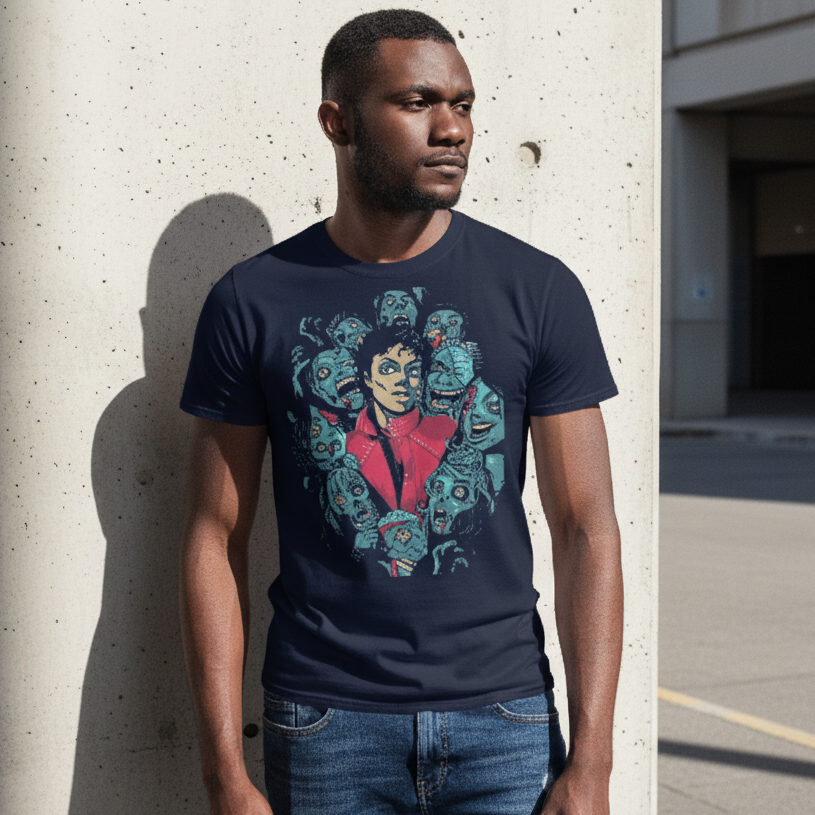 THRILLER Graphic Tee — Concrete Urban Editorial | DARTFYT®