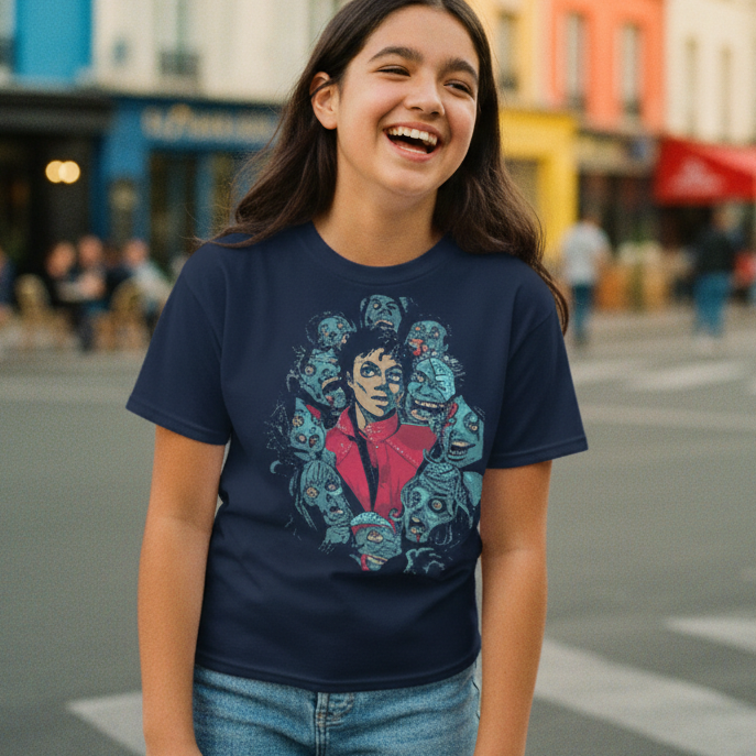 Thriller T-Shirt Enfant — Organic Editorial v2 | DARTFYT®