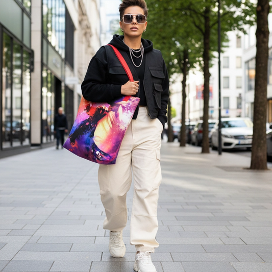 King of Pop — Tote Bag Néon Collector