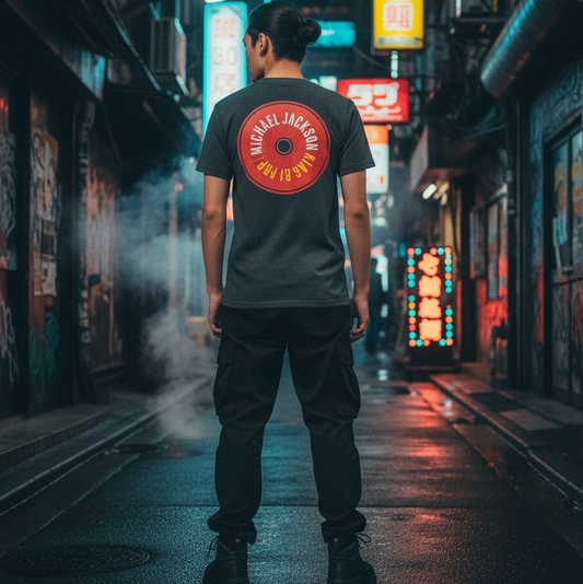 King of Pop CD — T-shirt Retro Collector