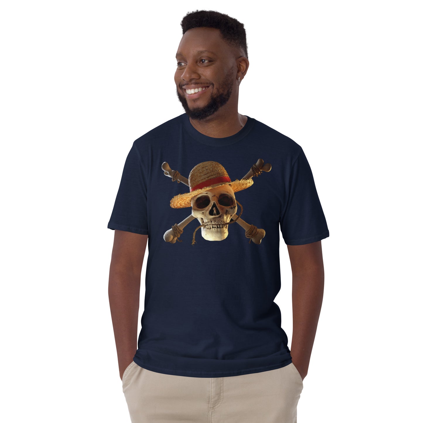 DARTFYT® One Piece | Skull — T-shirt Unisex Collector — Vue de côté | Streetwear Premium Collection One Piece