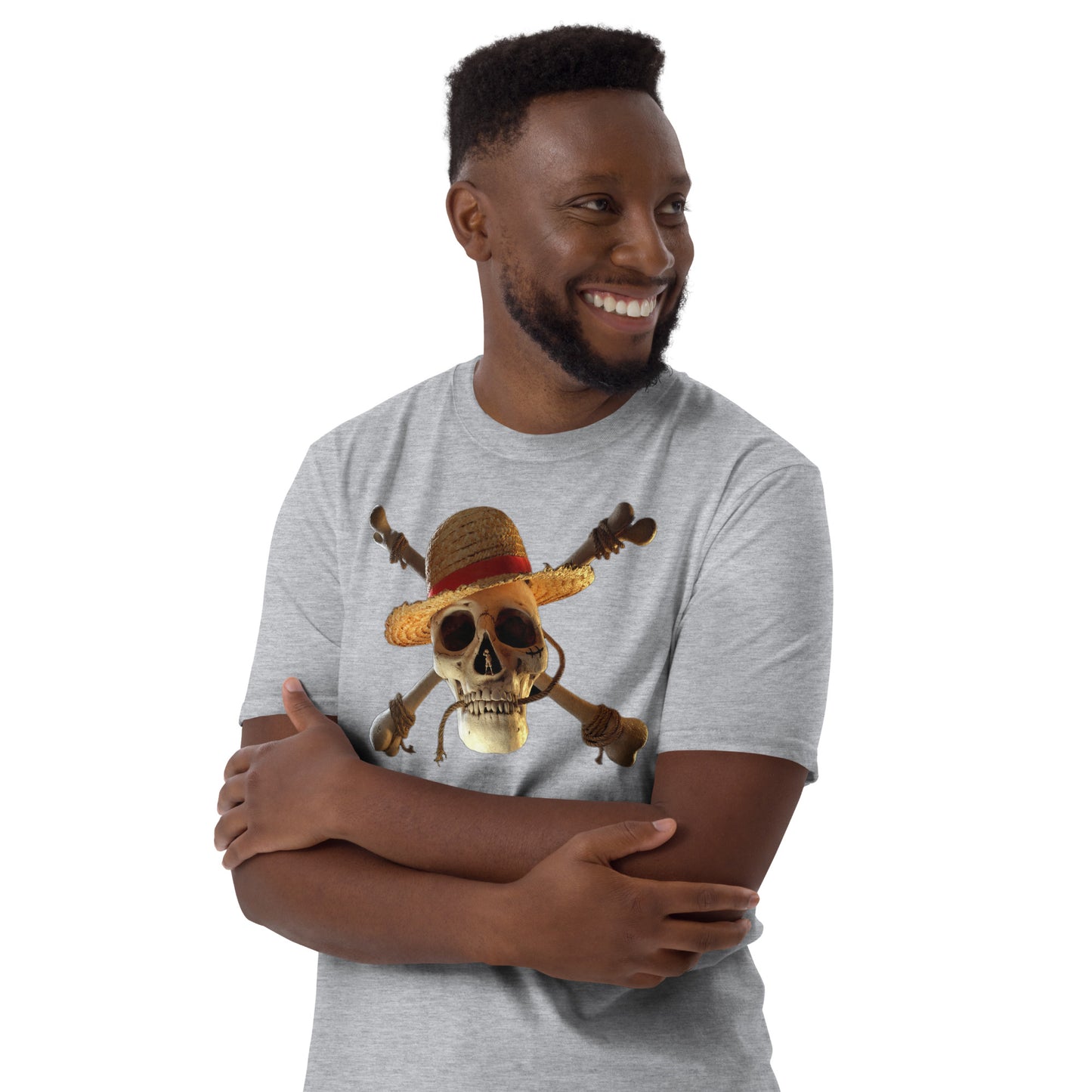 DARTFYT® One Piece | Skull — T-shirt Unisex Collector — Vue de dos | Streetwear Premium Collection One Piece