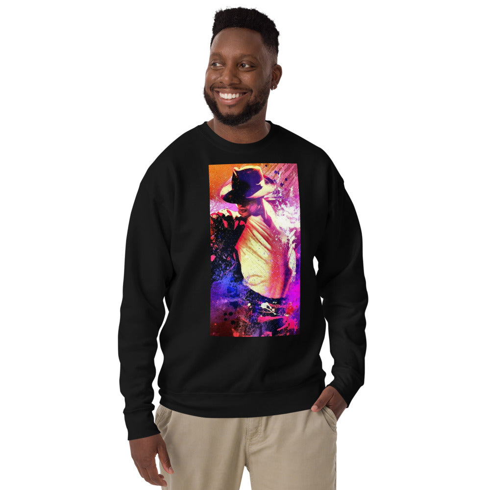 Sweatshirt Michael Jackson Néon – Coloris Noir | DARTFYT®