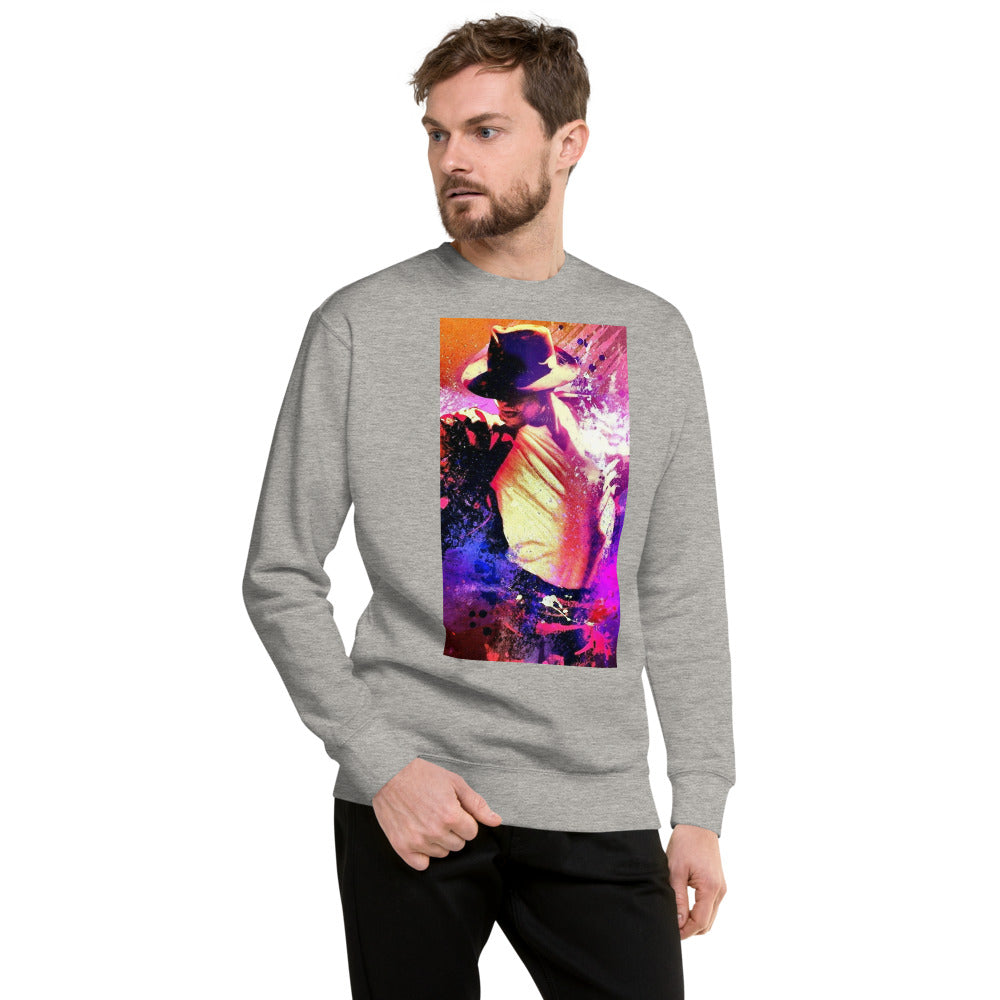 Sweatshirt Michael Jackson Néon – Coloris Grey | DARTFYT®