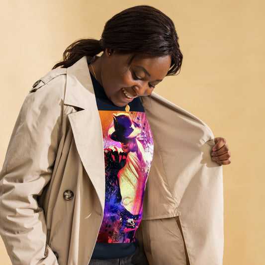Sweatshirt Michael Jackson Néon – Détail Design King of Pop | DARTFYT®